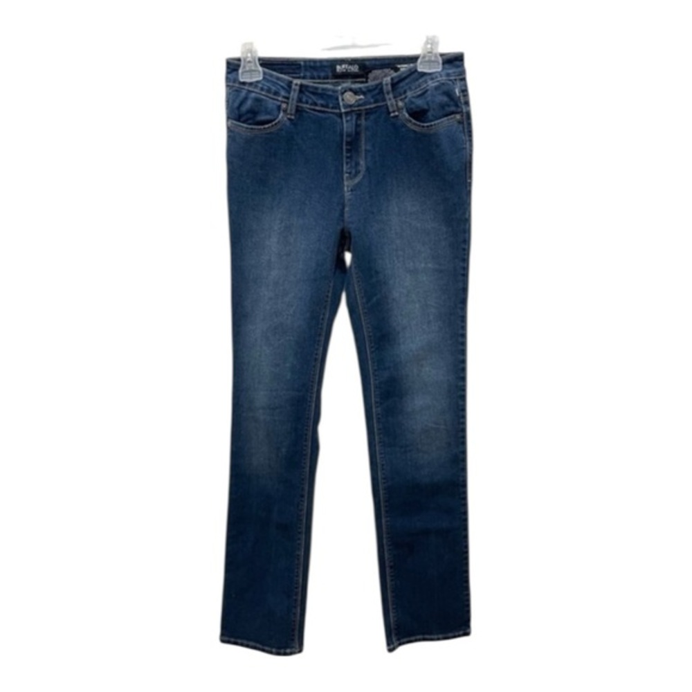 Buffalo David Bitton Boulevard Jeans Size 4 Mid Rise Straight Leg Denim